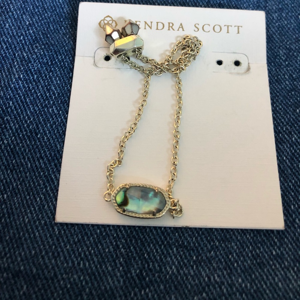 Light Abalone Gold Elaina Kendra Scott